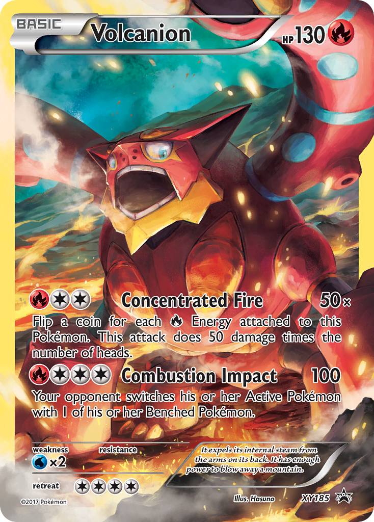 Volcanion (XY185) [XY: Black Star Promos] | Galactic Gamez