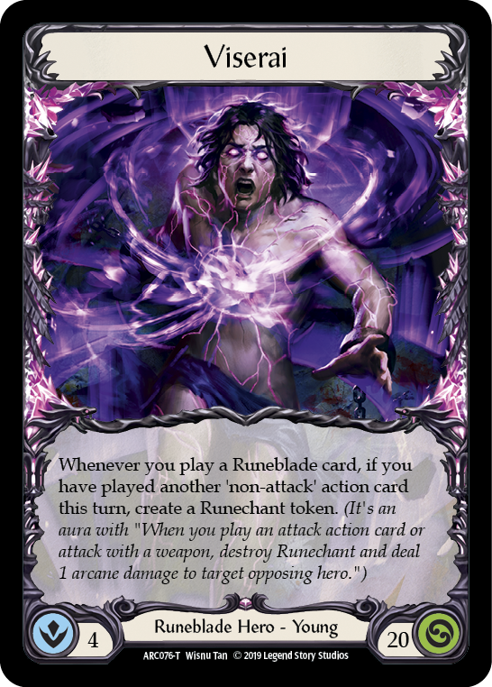 Viserai // Death Dealer [ARC076-T // ARC040-T] (Arcane Rising)  1st Edition Normal | Galactic Gamez