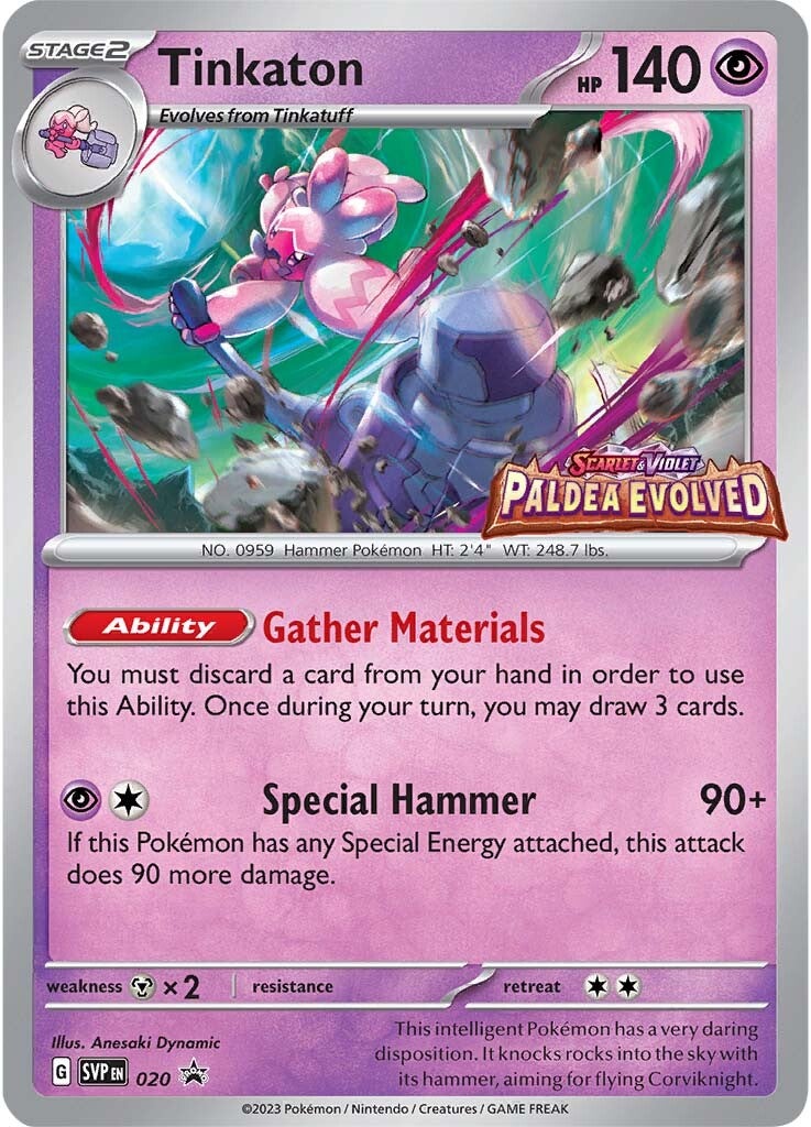 Tinkaton (020) [Scarlet & Violet: Black Star Promos] | Galactic Gamez