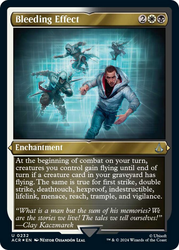 Bleeding Effect (Foil Etched) [Assassin's Creed] | Galactic Gamez