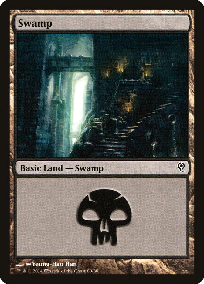 Swamp (80) [Duel Decks: Jace vs. Vraska] | Galactic Gamez