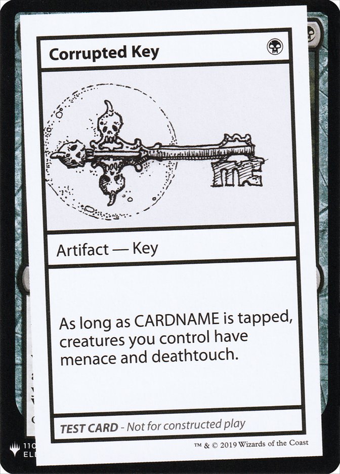 Corrupted Key [Mystery Booster Playtest Cards] | Galactic Gamez