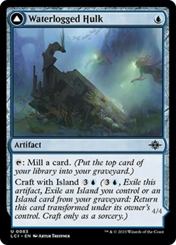 Waterlogged Hulk // Watertight Gondola [The Lost Caverns of Ixalan] | Galactic Gamez