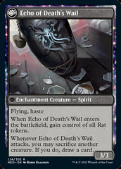 Tribute to Horobi // Echo of Death's Wail [Kamigawa: Neon Dynasty] | Galactic Gamez