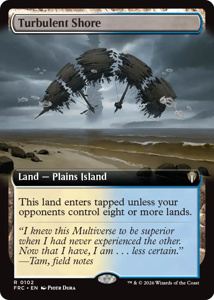 Turbulent Shore (Extended Art) [Reality Fracture Commander] | Galactic Gamez