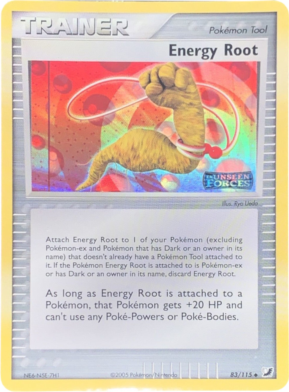 Energy Root (83/115) (Stamped) [EX: Unseen Forces] | Galactic Gamez