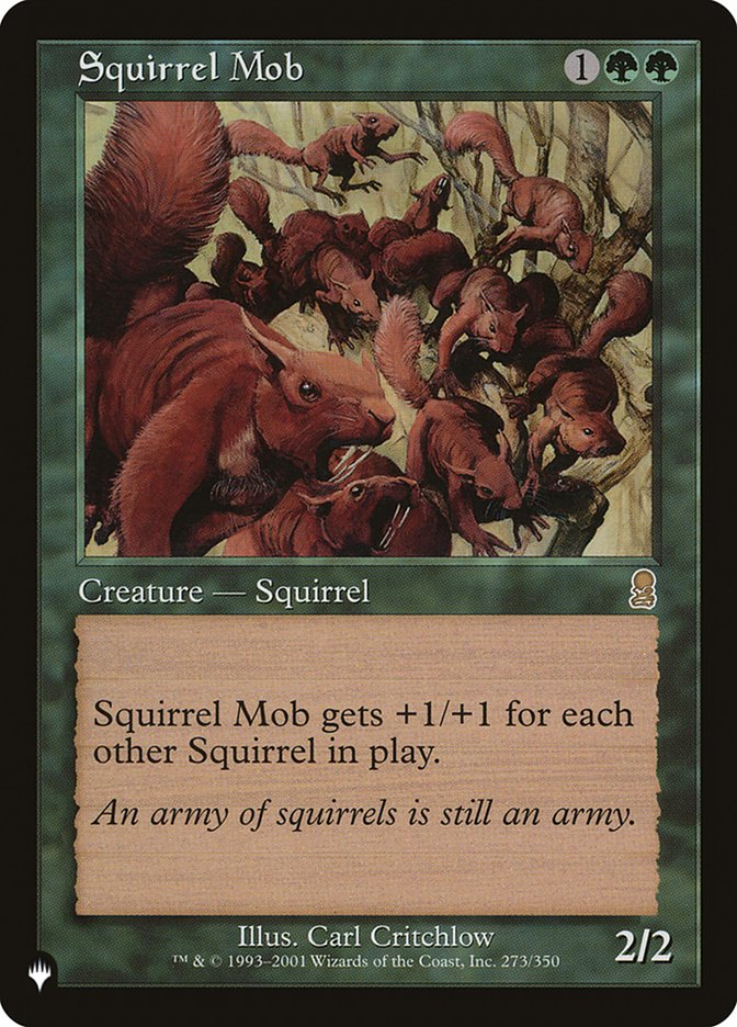 Squirrel Mob [The List] | Galactic Gamez
