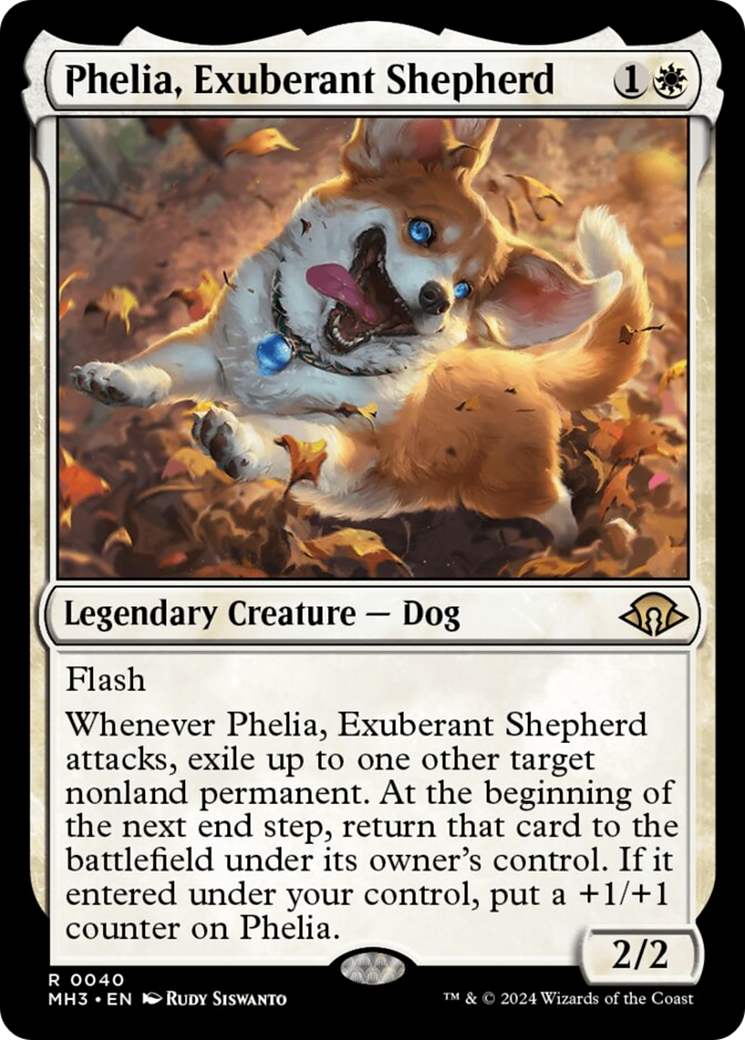 Phelia, Exuberant Shepherd [Modern Horizons 3] | Galactic Gamez