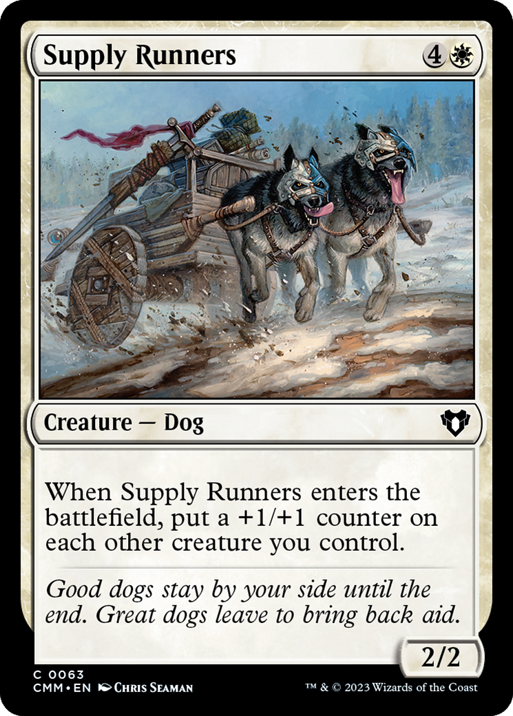 Supply Runners [Commander Masters] | Galactic Gamez