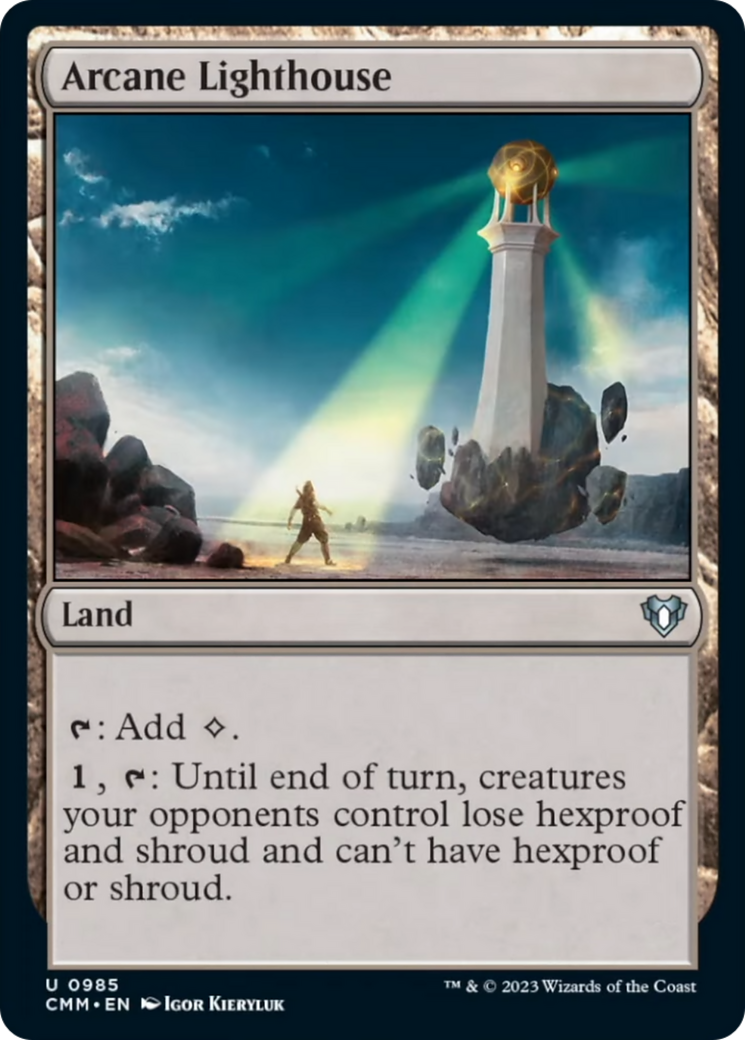 Arcane Lighthouse [Commander Masters] | Galactic Gamez