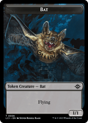 Gnome // Bat Double-Sided Token [The Lost Caverns of Ixalan Tokens] | Galactic Gamez