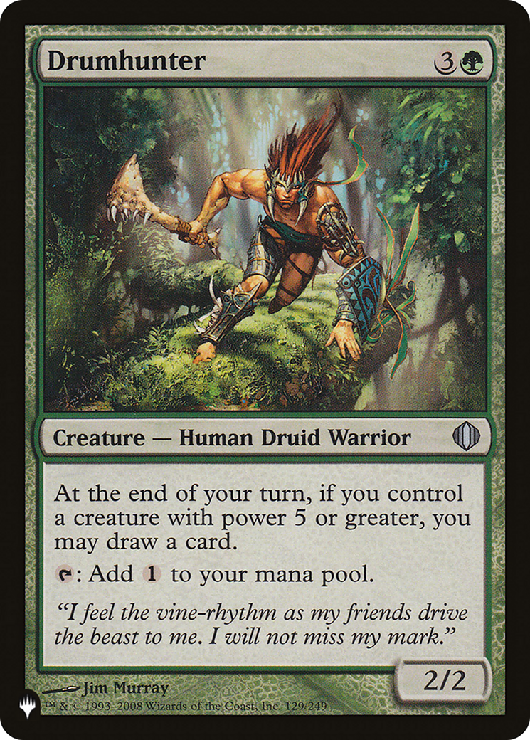 Drumhunter [The List Reprints] | Galactic Gamez