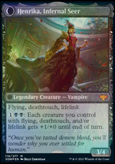 Henrika Domnathi // Henrika, Infernal Seer [Innistrad: Crimson Vow Prerelease Promos] | Galactic Gamez