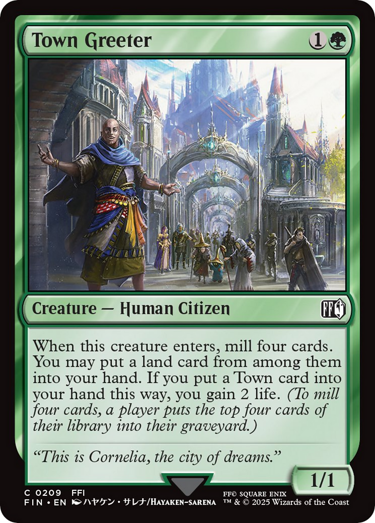 Town Greeter [FINAL FANTASY] | Galactic Gamez