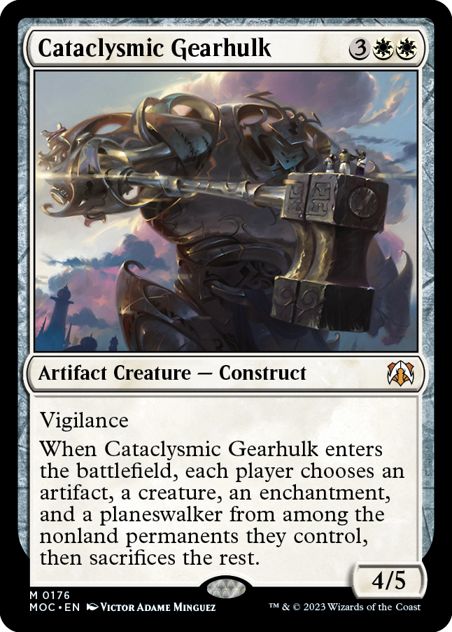 Cataclysmic Gearhulk [March of the Machine Commander] | Galactic Gamez