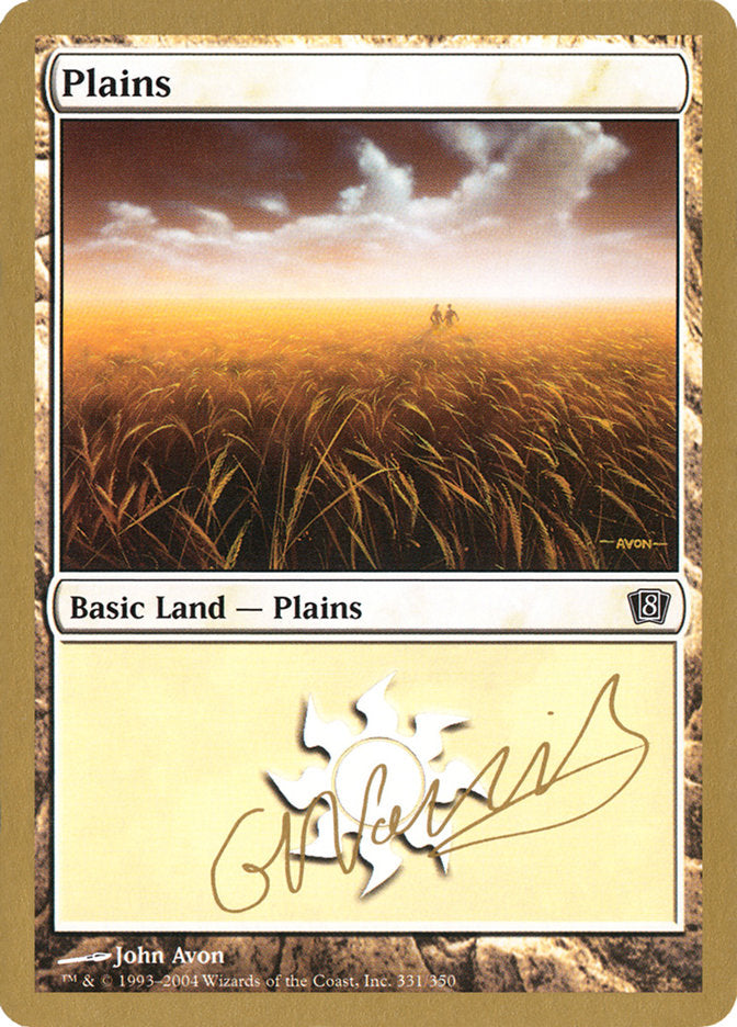 Plains (gn331) (Gabriel Nassif) [World Championship Decks 2004] | Galactic Gamez