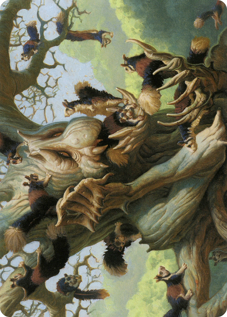 Scurry Oak Art Card [Modern Horizons 2 Art Series] | Galactic Gamez