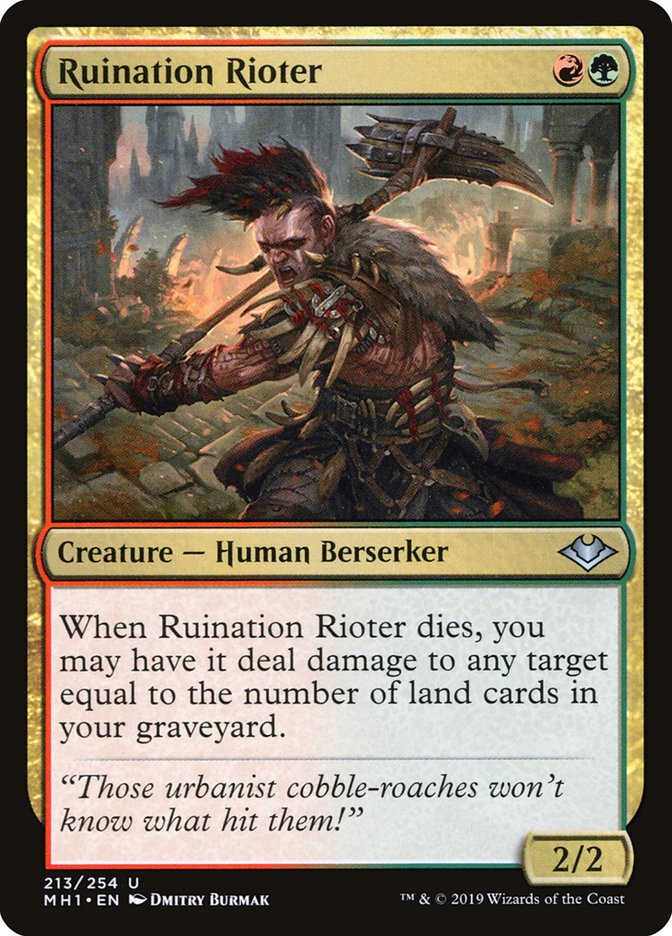 Ruination Rioter [Modern Horizons] | Galactic Gamez