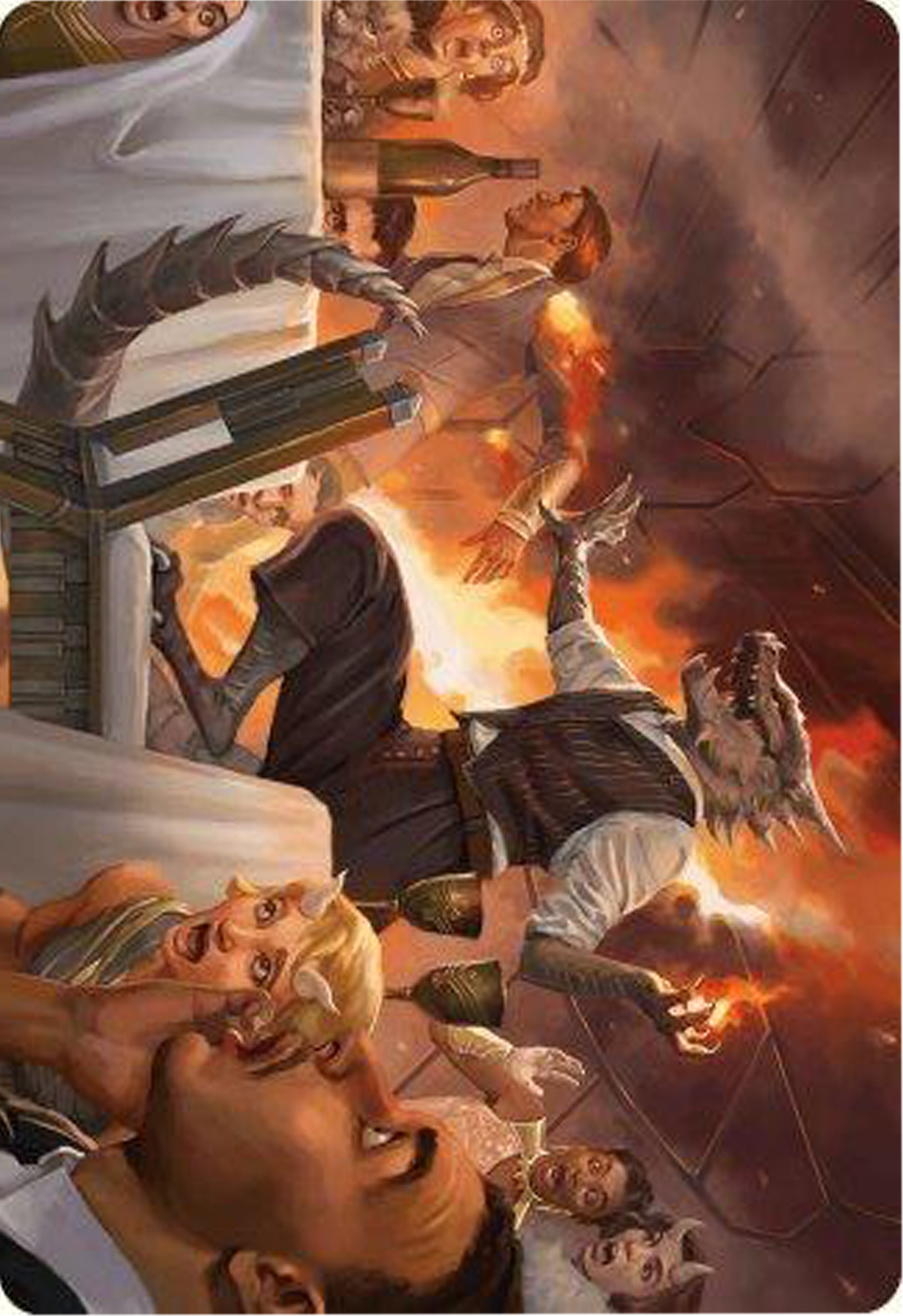 Party Thrasher Art Card [Modern Horizons 3 Art Series] | Galactic Gamez