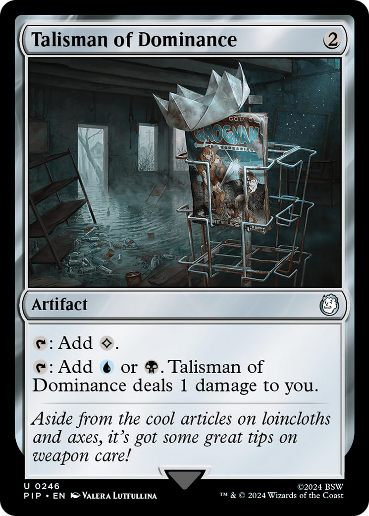 Talisman of Dominance [Fallout] | Galactic Gamez