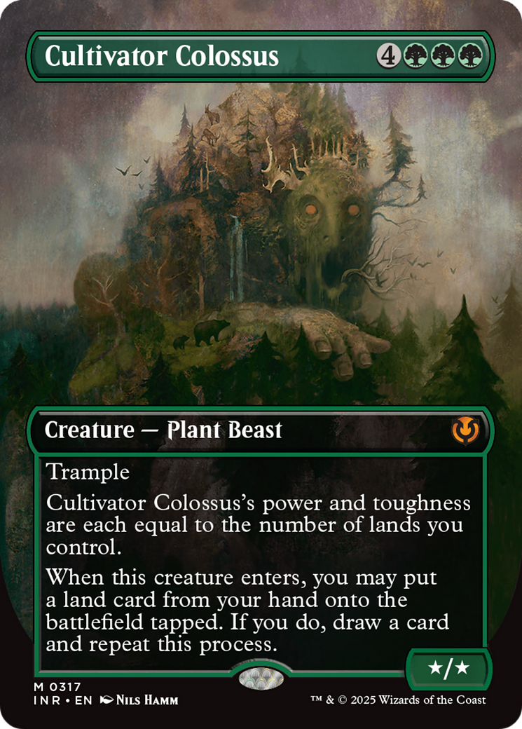 Cultivator Colossus (Borderless) [Innistrad Remastered] | Galactic Gamez