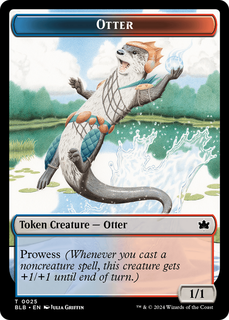 Otter Token [Bloomburrow Tokens] | Galactic Gamez