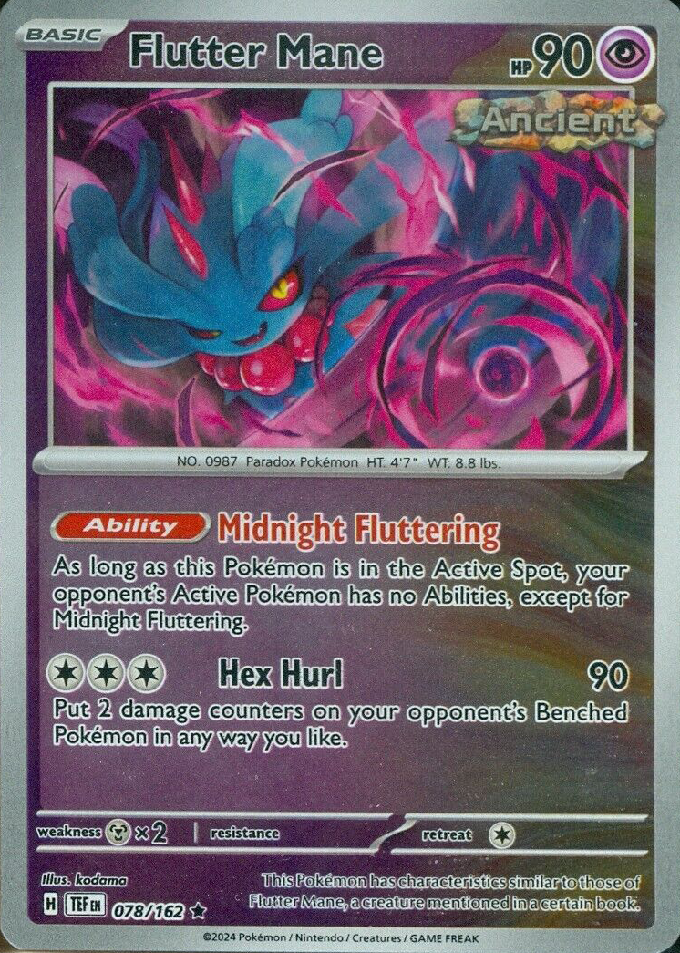 Flutter Mane (078/162) [Scarlet & Violet: Temporal Forces] | Galactic Gamez