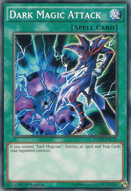 Dark Magic Attack [YGLD-ENC29] Common | Galactic Gamez