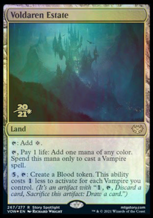 Voldaren Estate [Innistrad: Crimson Vow Prerelease Promos] | Galactic Gamez