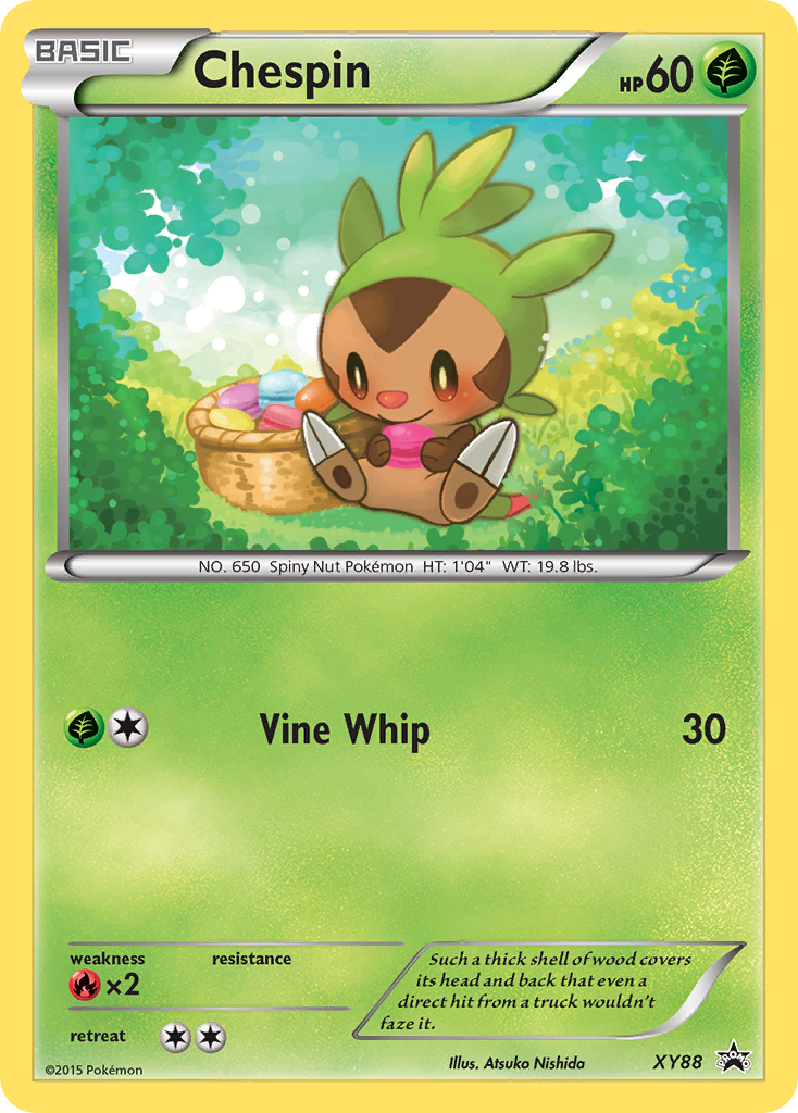 Chespin (XY88) (Collector Chest) [XY: Black Star Promos] | Galactic Gamez