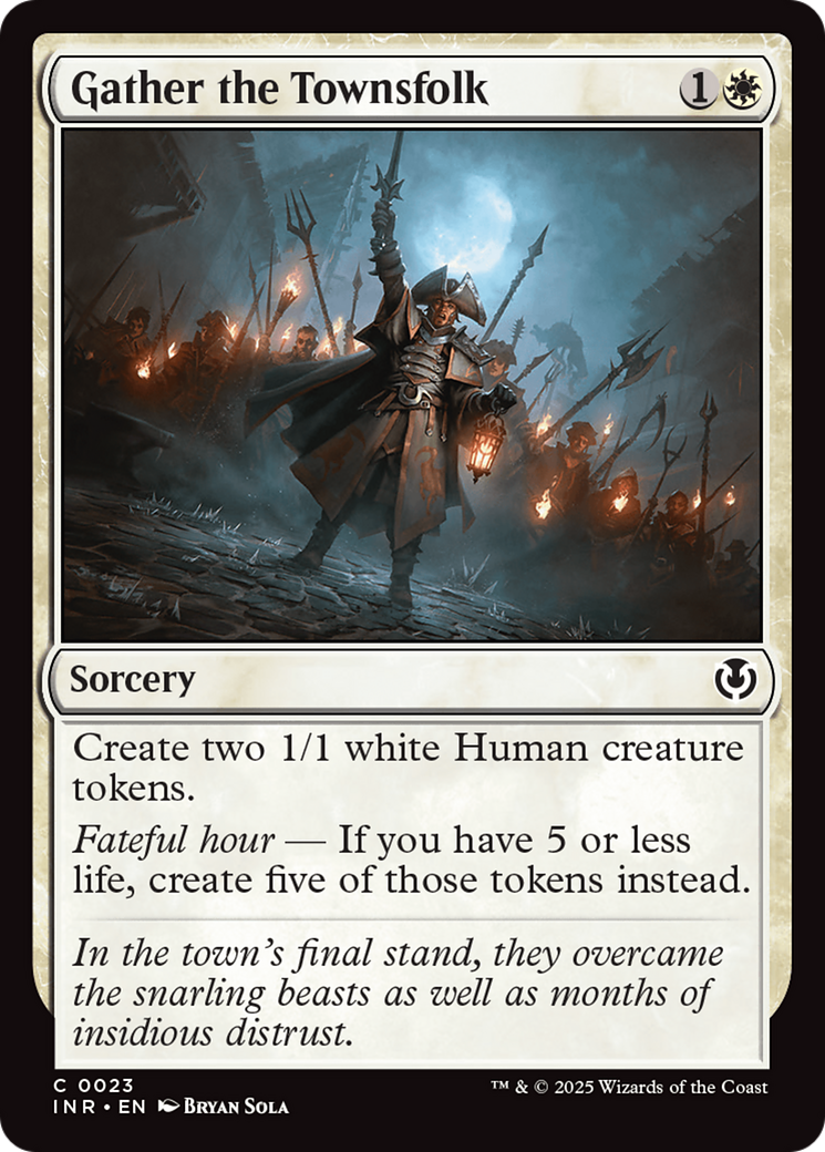 Gather the Townsfolk [Innistrad Remastered] | Galactic Gamez