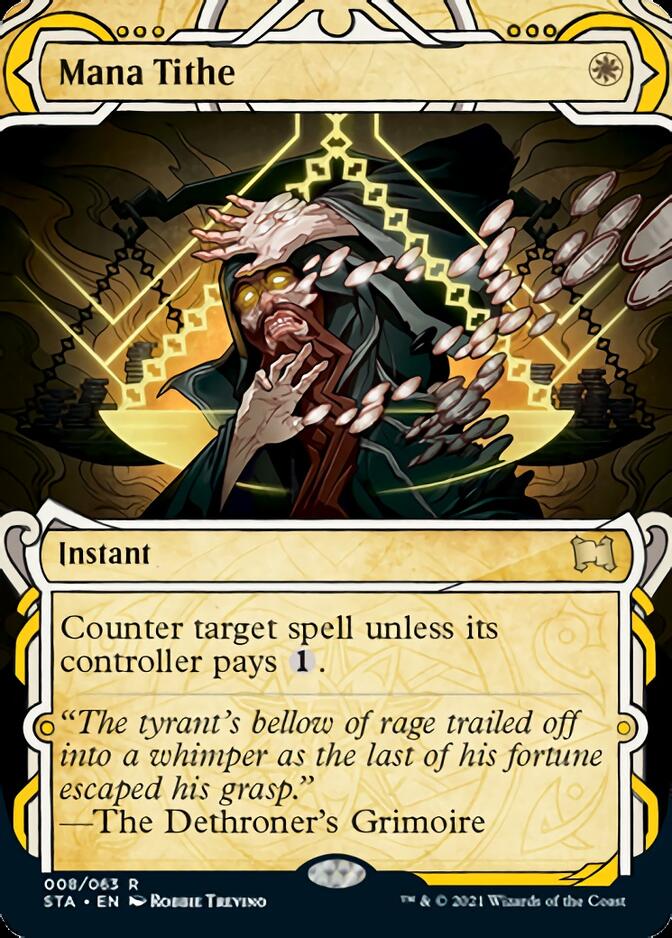 Mana Tithe (Foil Etched) [Strixhaven: Mystical Archive] | Galactic Gamez