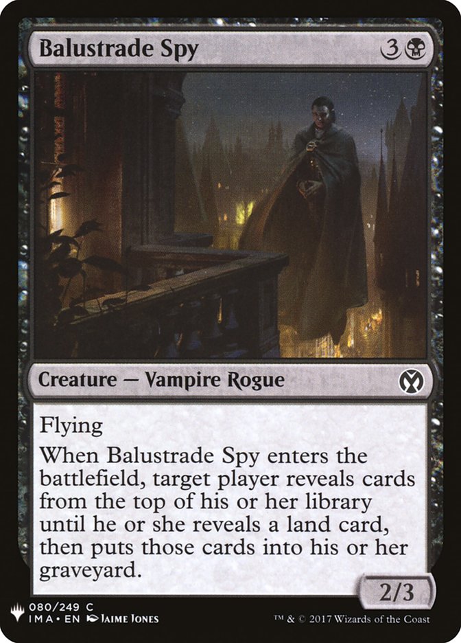 Balustrade Spy [Mystery Booster] | Galactic Gamez