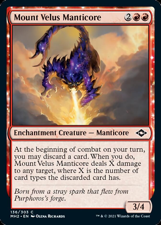 Mount Velus Manticore [Modern Horizons 2] | Galactic Gamez