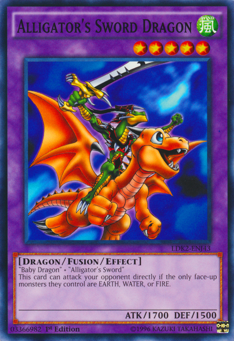 Alligator's Sword Dragon [LDK2-ENJ43] Common | Galactic Gamez