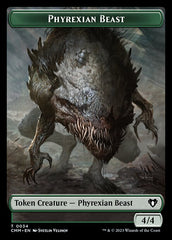 Eldrazi Scion // Phyrexian Beast Double-Sided Token [Commander Masters Tokens] | Galactic Gamez