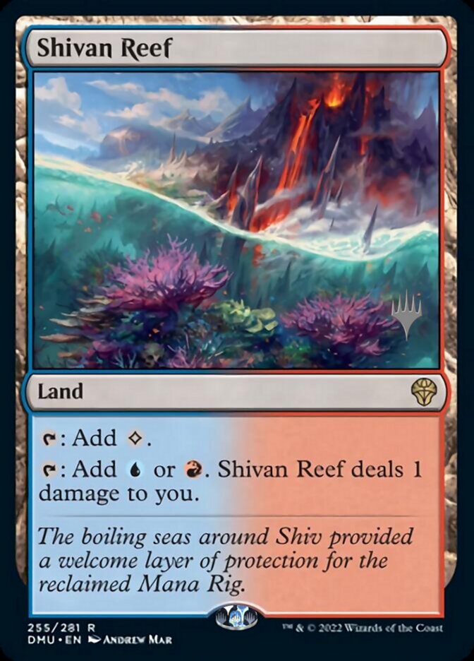 Shivan Reef (Promo Pack) [Dominaria United Promos] | Galactic Gamez
