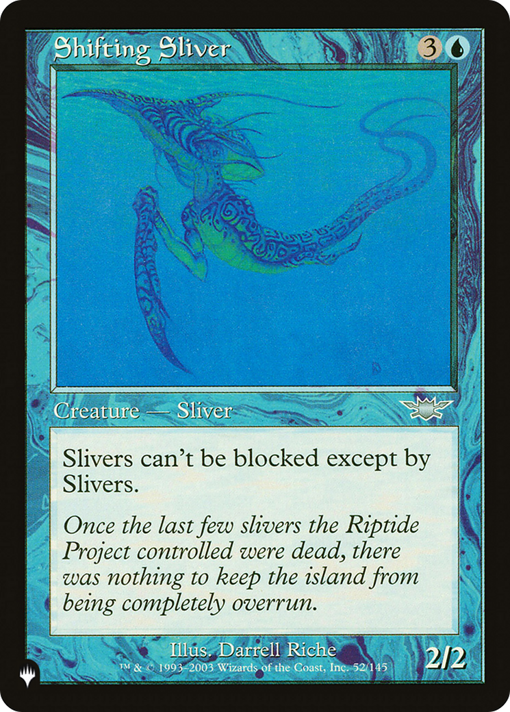 Shifting Sliver [The List] | Galactic Gamez