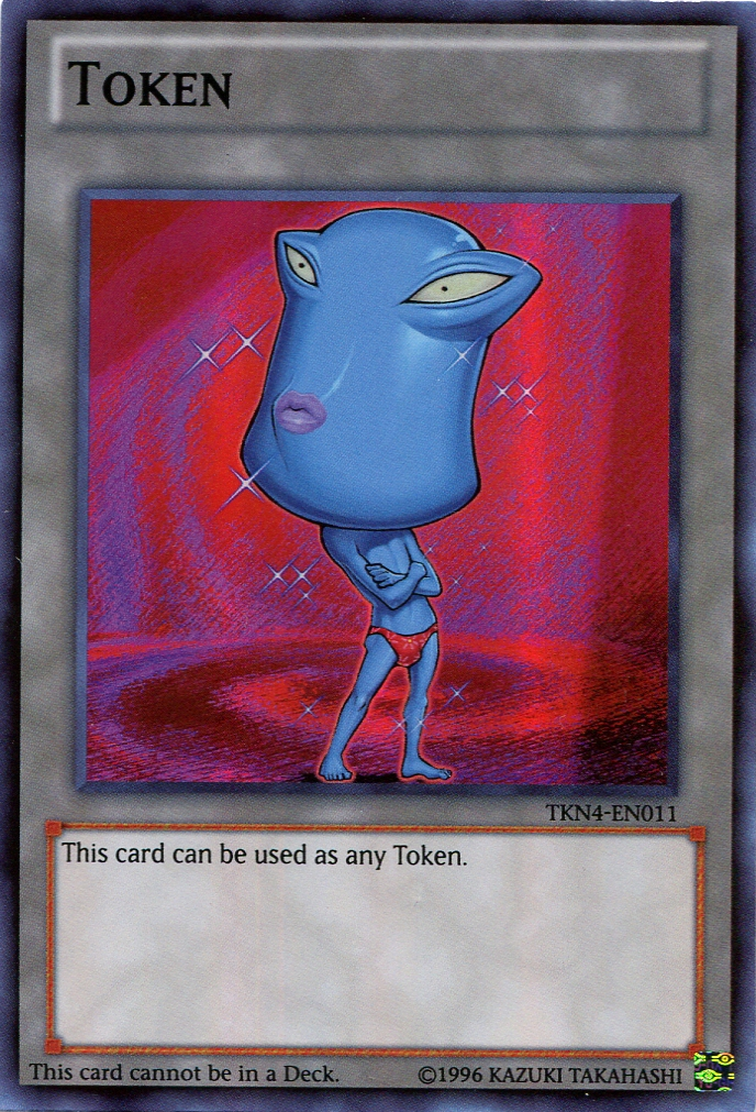 Ojama Token (Blue) [TKN4-EN011] Super Rare | Galactic Gamez