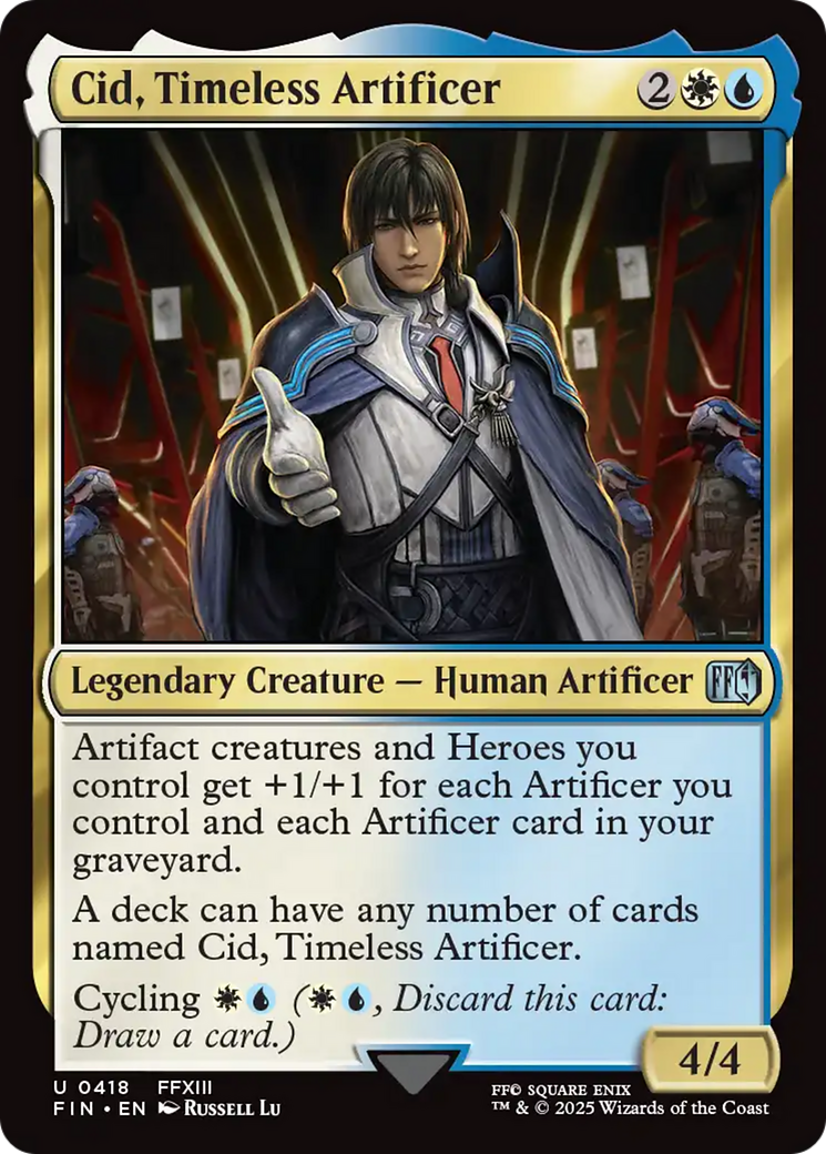 Cid, Timeless Artificer (0418) [FINAL FANTASY] | Galactic Gamez
