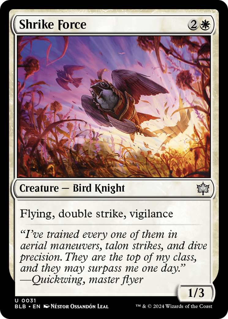 Shrike Force [Bloomburrow] | Galactic Gamez