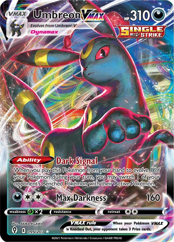 Umbreon VMAX (095/203) [Sword & Shield: Evolving Skies] | Galactic Gamez