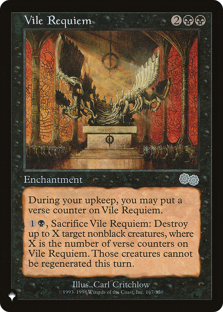 Vile Requiem (USG) [The List] | Galactic Gamez