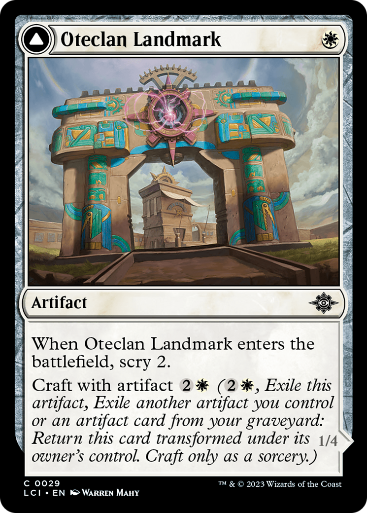 Oteclan Landmark [The Lost Caverns of Ixalan] | Galactic Gamez