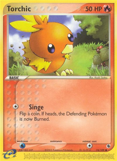 Torchic (74/109) [EX: Ruby & Sapphire] | Galactic Gamez