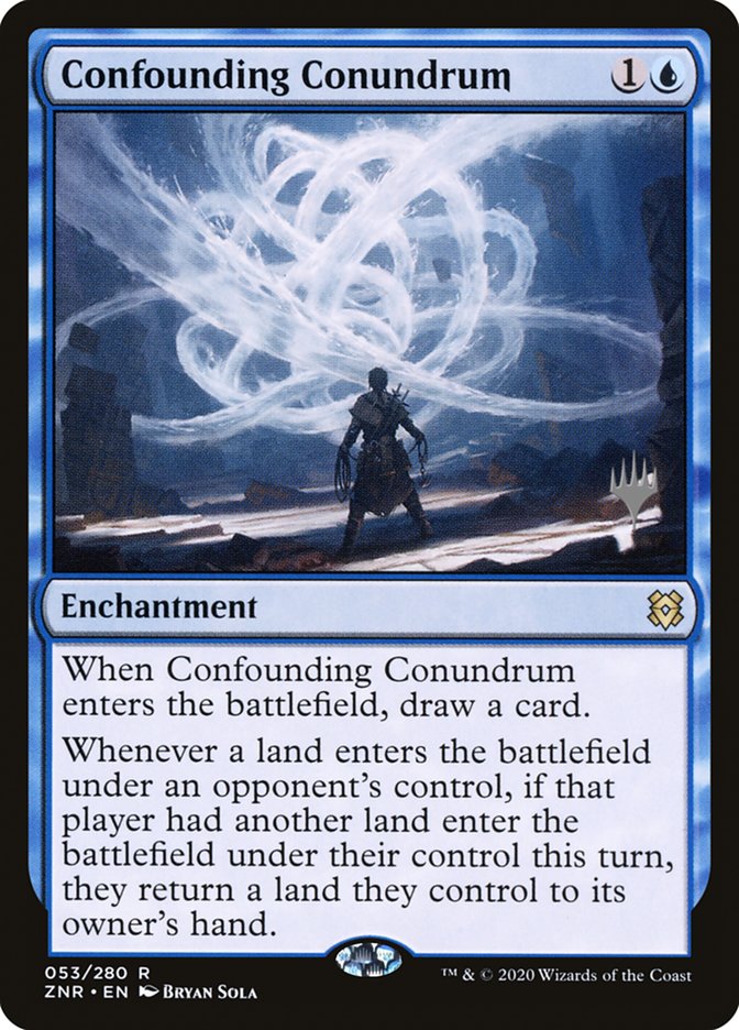 Confounding Conundrum (Promo Pack) [Zendikar Rising Promos] | Galactic Gamez