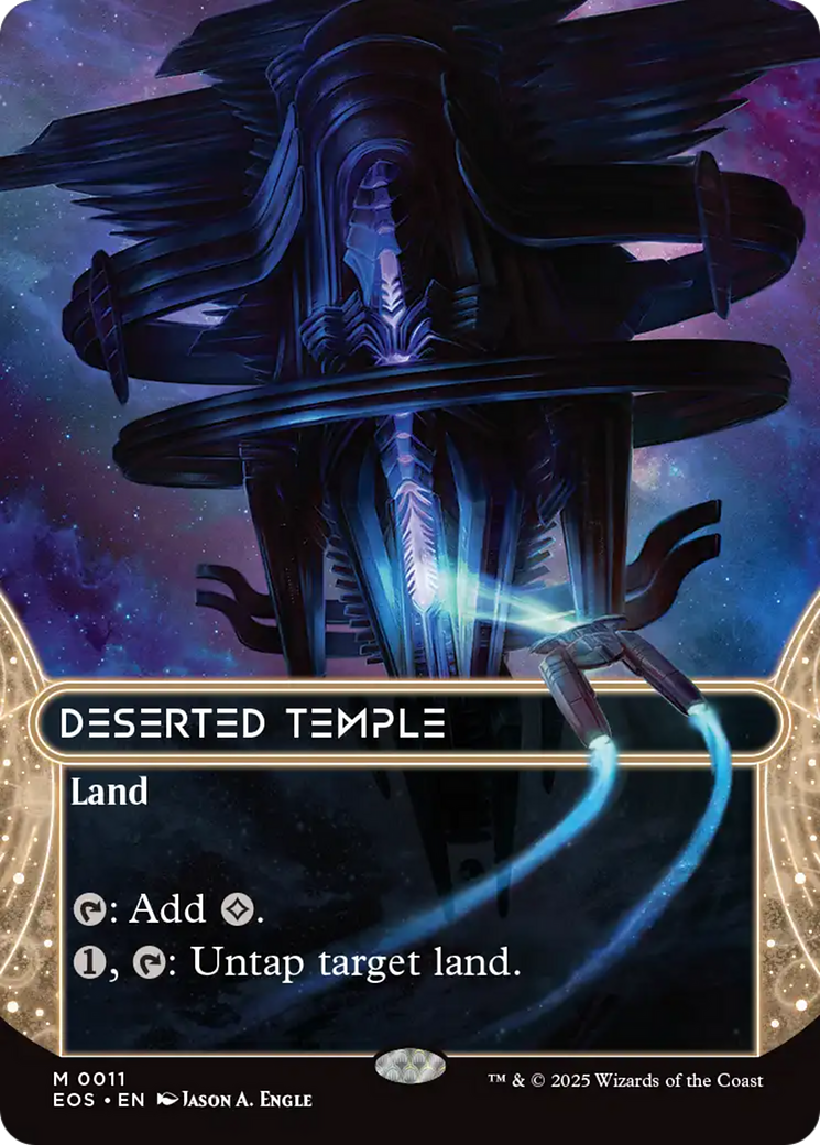 Deserted Temple (0011) (Borderless) [Edge of Eternities: Stellar Sights] | Galactic Gamez