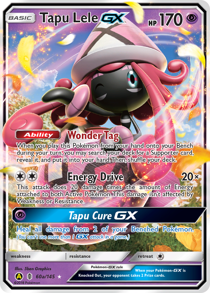 Tapu Lele GX (60a/145) [Alternate Art Promos] | Galactic Gamez