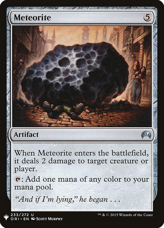 Meteorite [Mystery Booster] | Galactic Gamez