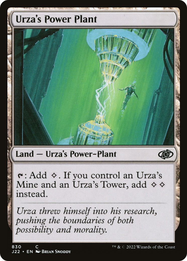 Urza's Power Plant [Jumpstart 2022] | Galactic Gamez